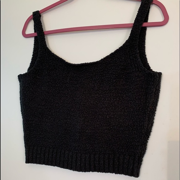 SKIMS Cozy Knit Tank - Onyx - Picture 2 of 3